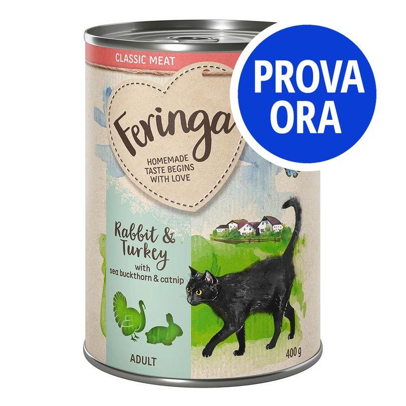 Bitiba Feringa Classic Meat 6 x 400 g Pacco misto umido per gatti Negozio