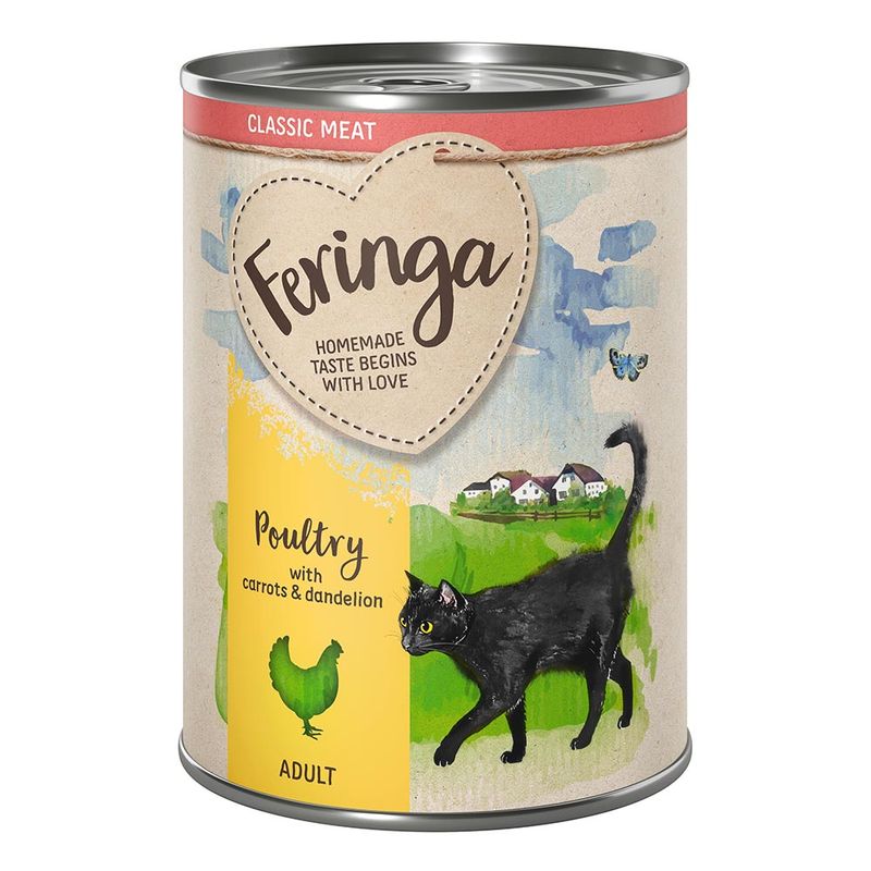 Bitiba Feringa Classic Meat 6 x 400 g Pacco misto umido per gatti Negozio