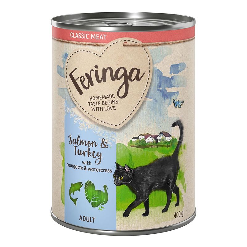 Bitiba Feringa Classic Meat 6 x 400 g Pacco misto umido per gatti Negozio