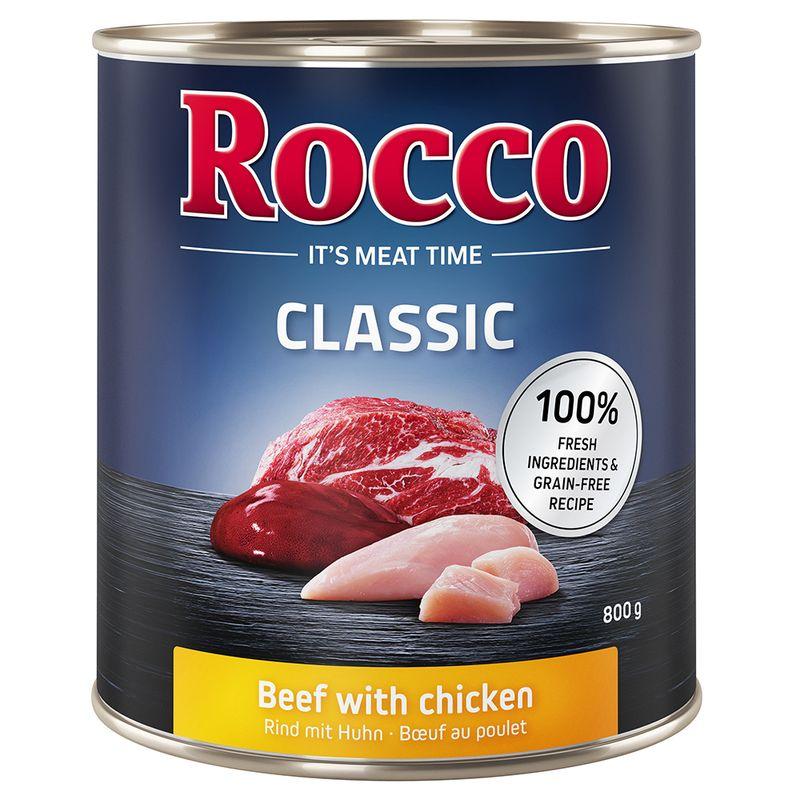 Bitiba Provalo Rocco Classic Pacco misto 6 x 800 g umido per cane Italy