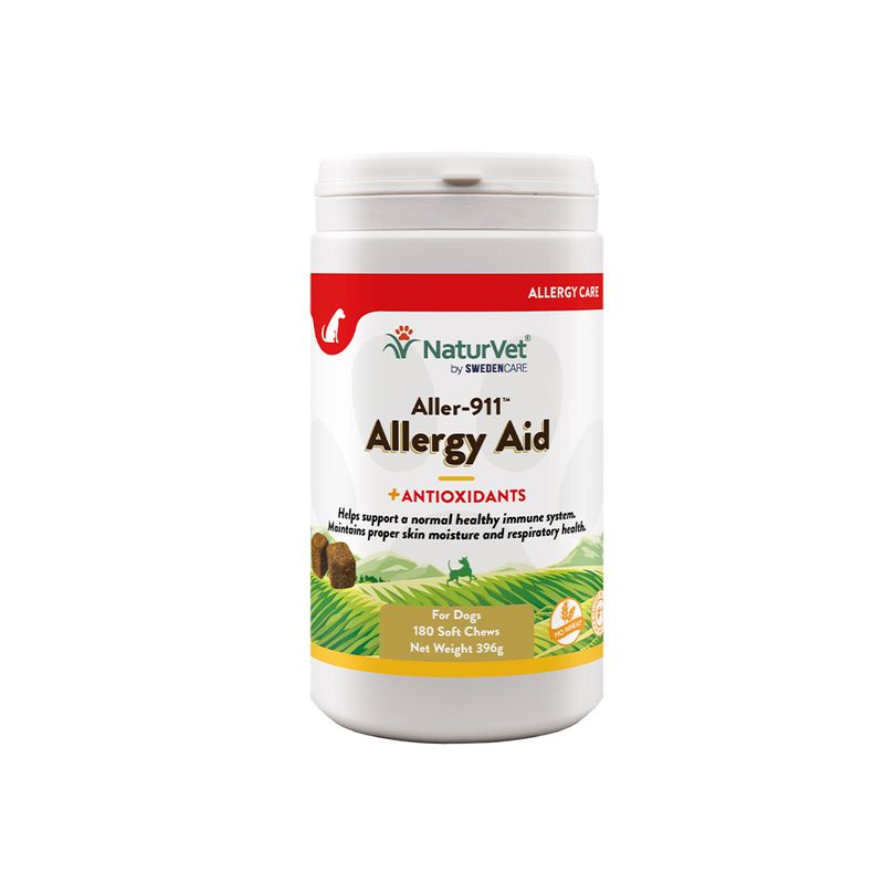 Bitiba NaturVet Aller-911 Advanced Allergy Aid Snacks Complemento alimentare cane In Vendita