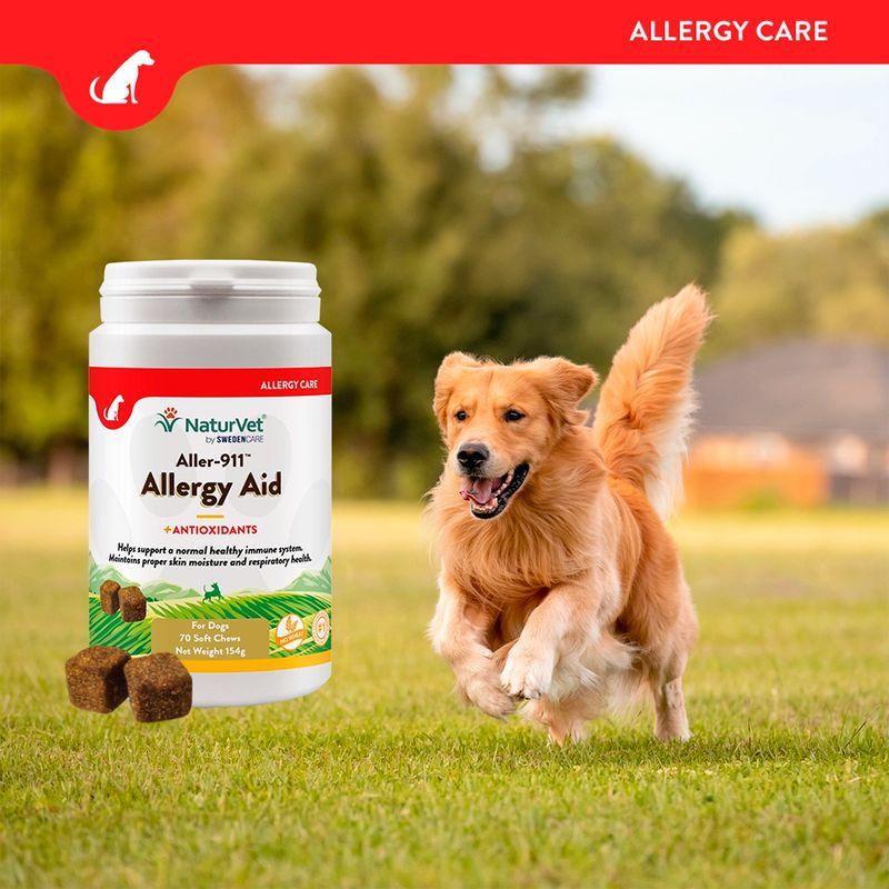 Bitiba NaturVet Aller-911 Advanced Allergy Aid Snacks Complemento alimentare cane In Vendita