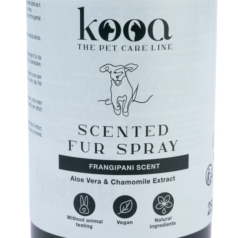 Bitiba kooa Spray profumato per il pelo con aroma di Frangipani Saldi Di Fabbrica