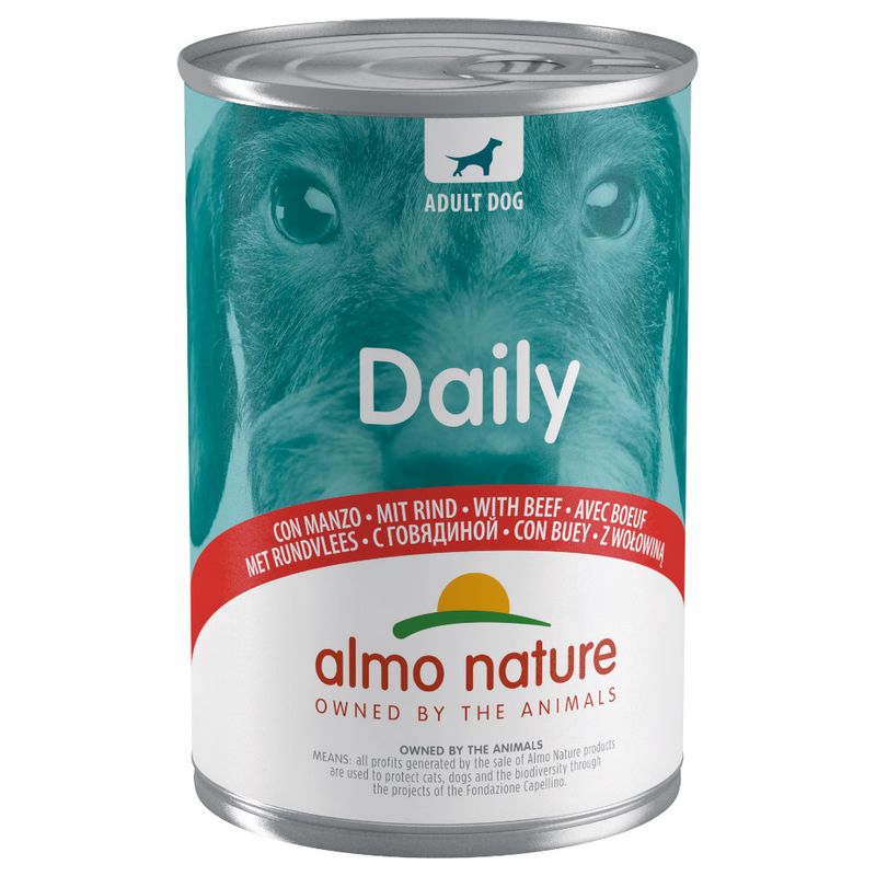 Bitiba Almo Nature Daily Dog 6 x 400 g Alimento umido per cane Vendite Flash