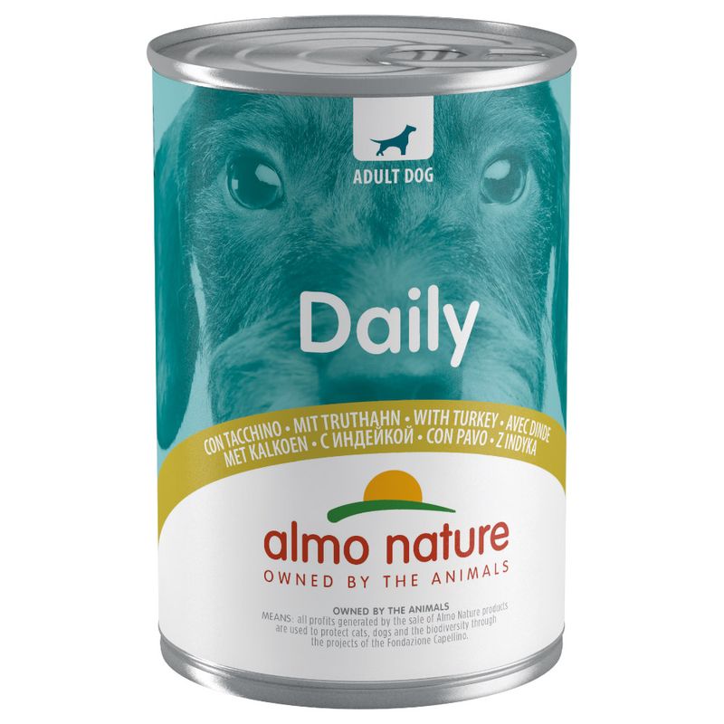Bitiba Almo Nature Daily Dog 6 x 400 g Alimento umido per cane Vendite Flash