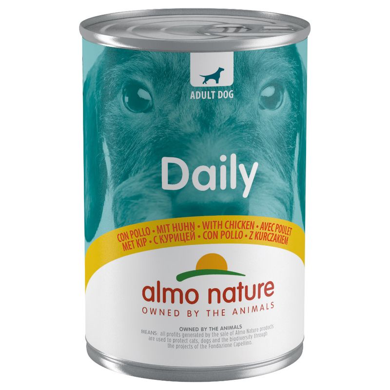 Bitiba Almo Nature Daily Dog 6 x 400 g Alimento umido per cane Vendite Flash