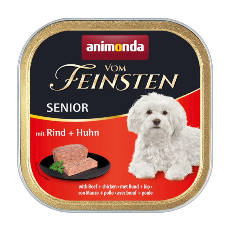 Bitiba animonda Vom Feinsten Senior 6 x 150 g Alimento umido per cani Sconti VIP