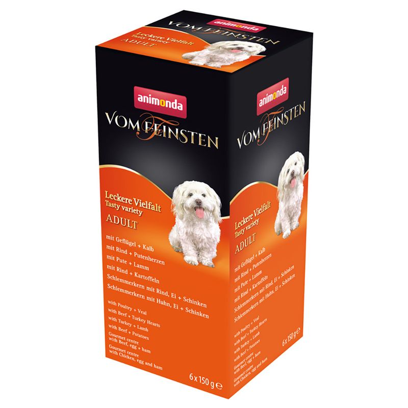 Bitiba Pacco misto animonda vom Feinsten Adult 6 x 150 g Soddisfazione Garantita