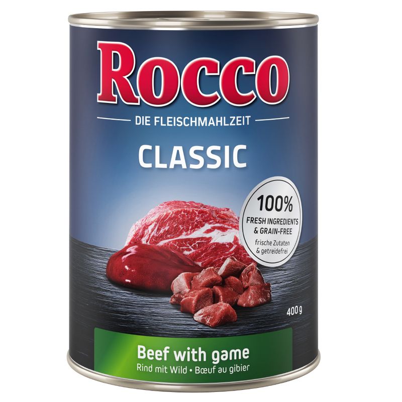 Bitiba Rocco 1 x 400 g Alimento umido per cani Convenienza