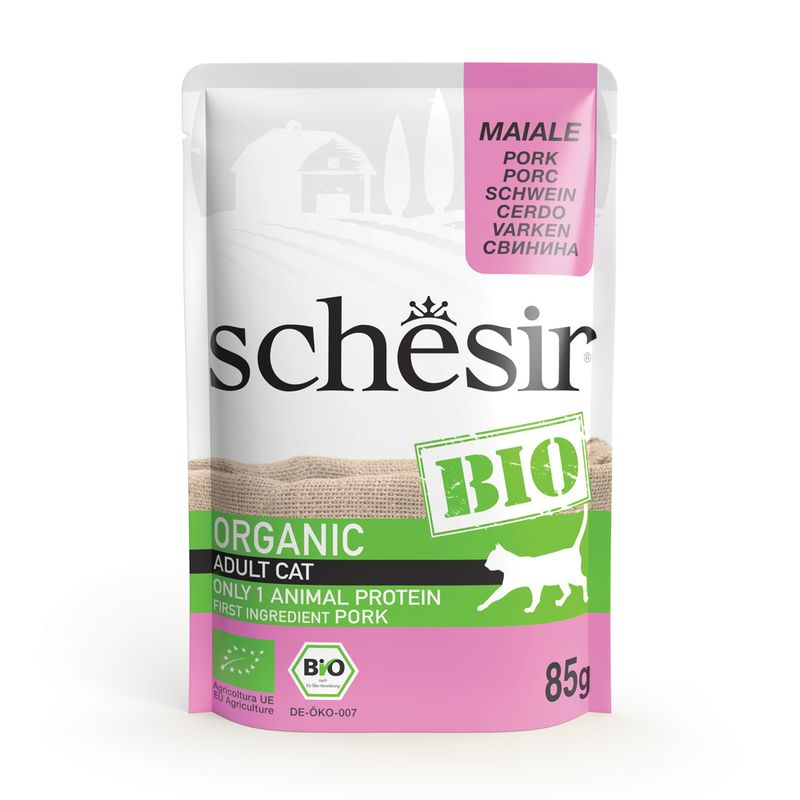 Bitiba Schesir Bio Buste 6 x 85 g Umido per gatto Italia