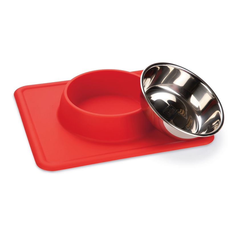 Bitiba Ciotola in acciaio Karlie Dex con supporto in silicone Vendita