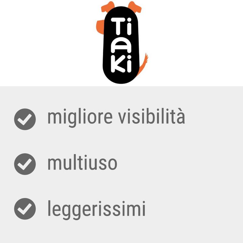 Bitiba Set figure riflettenti TIAKI per cane Qualità Garantita