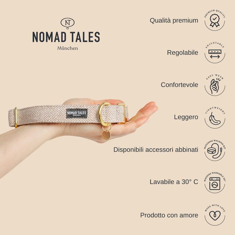 Bitiba Collare Nomad Tales Calma pietra Novità