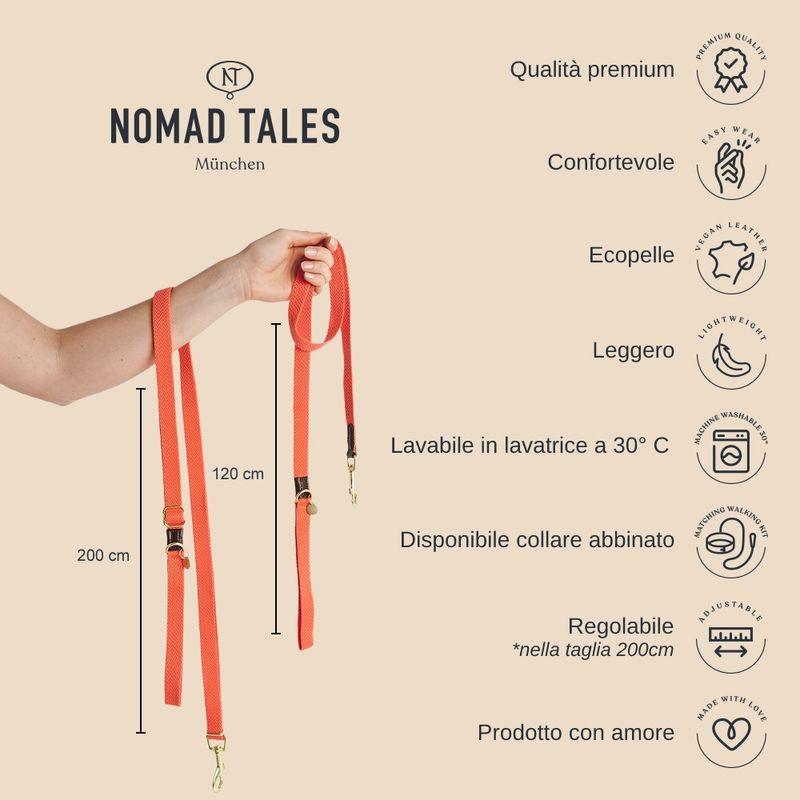 Bitiba Guinzaglio Nomad Tales Bloom zaffiro Economico