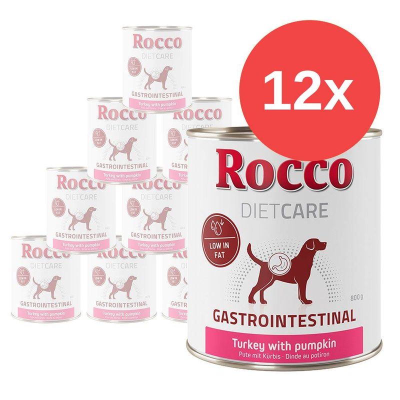 Bitiba Rocco Diet Care Gastrointestinal Tacchino con Zucca 800 g umido cane Nuova
