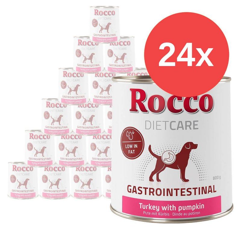 Bitiba Rocco Diet Care Gastrointestinal Tacchino con Zucca 800 g umido cane Nuova