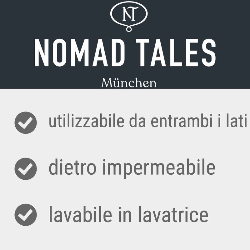 Bitiba Coperta impermeabile Nomad Tales Blush Tortora Offerta esclusiva