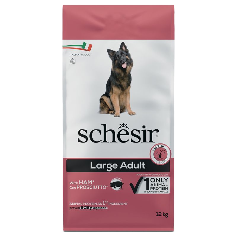 Bitiba Schesir Large Adult con Prosciutto Crocchette per cane Fino Al -60%