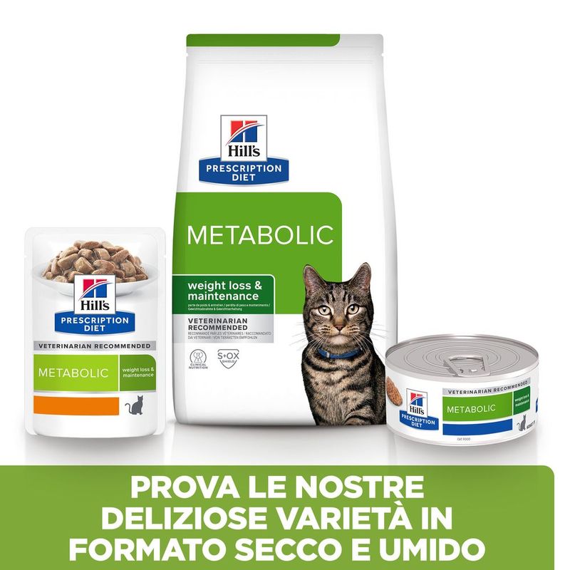 Bitiba Hill’s Prescription Diet Metabolic Spezzatino con Pollo umido per gatto Novità
