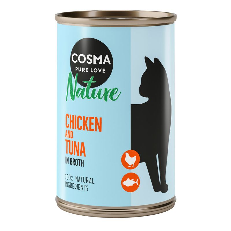 Bitiba Fai scorta Cosma Nature 12 x 140 g Alimento umido per gatti Saldi
