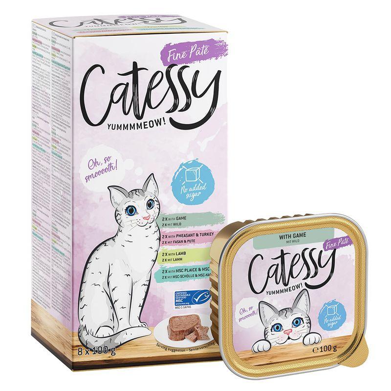 Bitiba Catessy Vaschette Pacco misto 32 x 100 g Umido per gatto Offerte