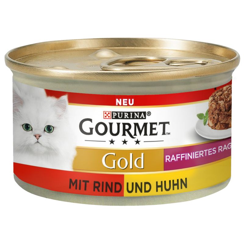 Bitiba Fai scorta Gourmet Gold Tortini 24 x 85 g Alimento umido per gatti Vendita