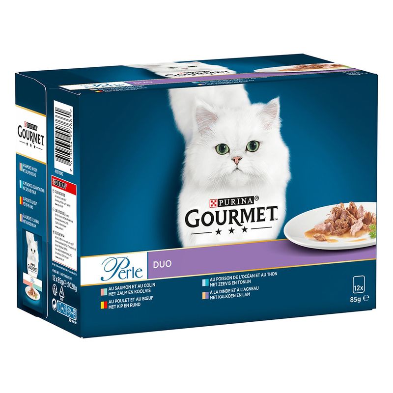 Bitiba Fai scorta Gourmet Perle Selezione mista 24 x 85 g umido per gatti Prezzo Ridotto