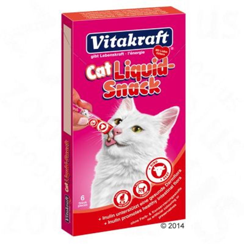 Bitiba Vitakraft Cat Liquid Snack 48 x 15 g Sottocosto