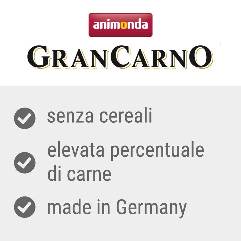 Bitiba animonda GranCarno Adult 48 x 400 g Pacco misto Umido per cane Moda