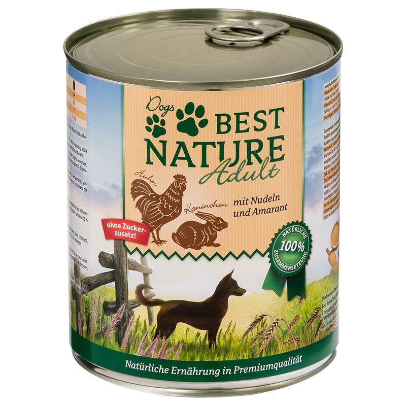 Bitiba Multipack risparmio Best Nature Dog Adult 12 x 800 g In Linea