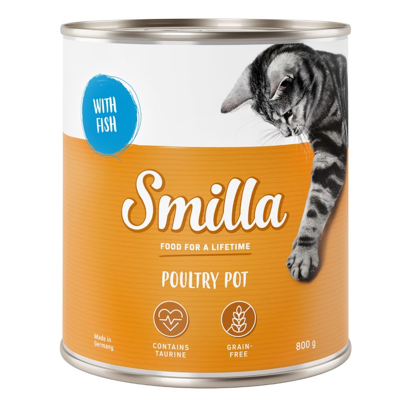 Bitiba Smilla Delizie al Pollo 6 x 800 g Alimento umido per gatti In Vendita
