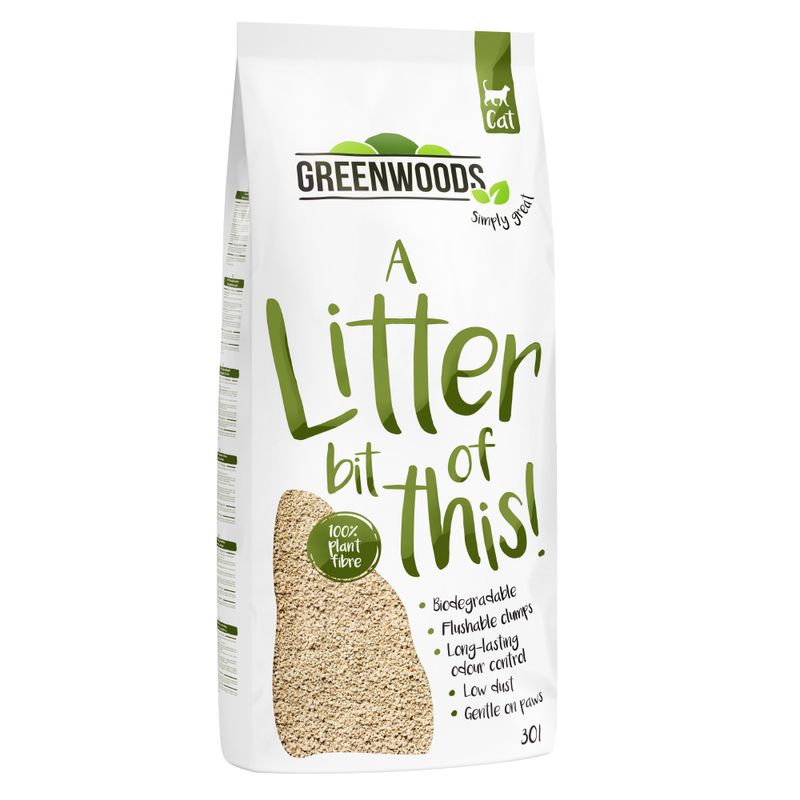 Bitiba Lettiera vegetale Greenwoods Plant Fibre Saldi