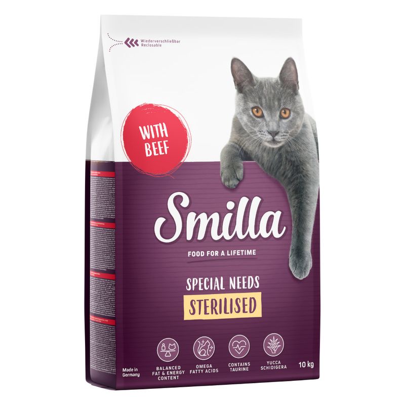 Bitiba Smilla Adult Sterilised Manzo Crocchette per gatti Vendita Calda