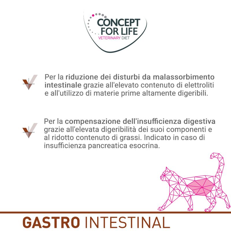 Bitiba Concept for Life Veterinary Diet Gastro Intestinal Italia