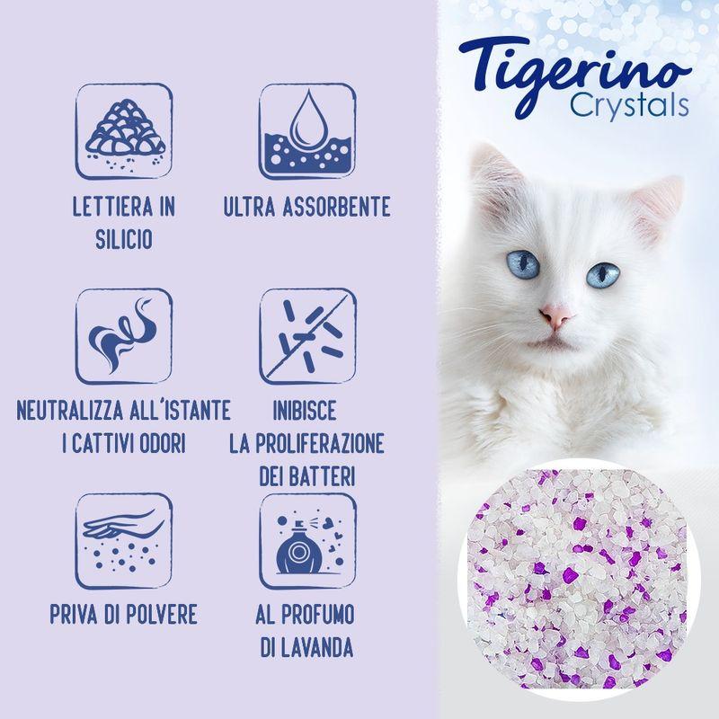 Bitiba Lettiera Tigerino Crystals Lavanda Nuovo