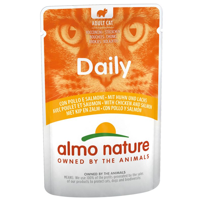 Bitiba Almo Nature Daily Menu 24 x 70 g Alimento umido per gatto Promozione