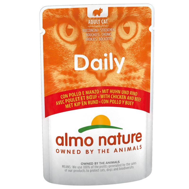 Bitiba Almo Nature Daily Menu 24 x 70 g Alimento umido per gatto Promozione