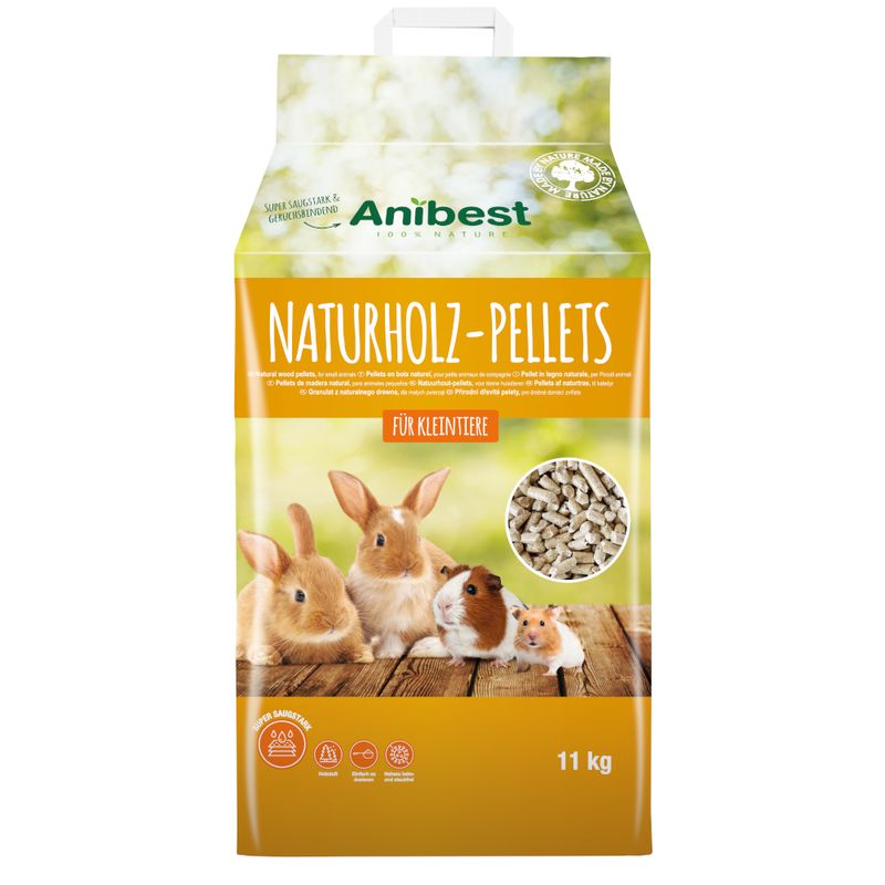 Bitiba Lettiera per roditori Anibest Pellet in Legno Naturale Fino al 50% di sconto