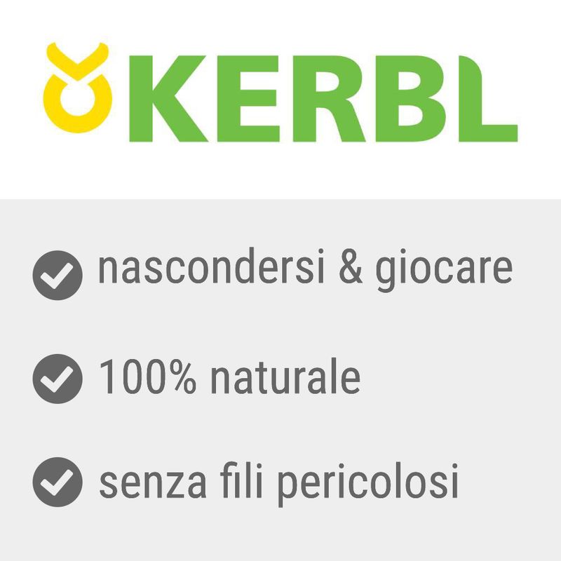 Bitiba Kerbl Pet Tunnel d'erba per piccoli animali Duty-free