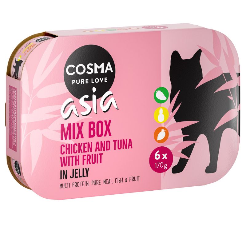 Bitiba Provalo Cosma Thai /Asia in gelatina Pacco misto umido per gatto Shopping Online