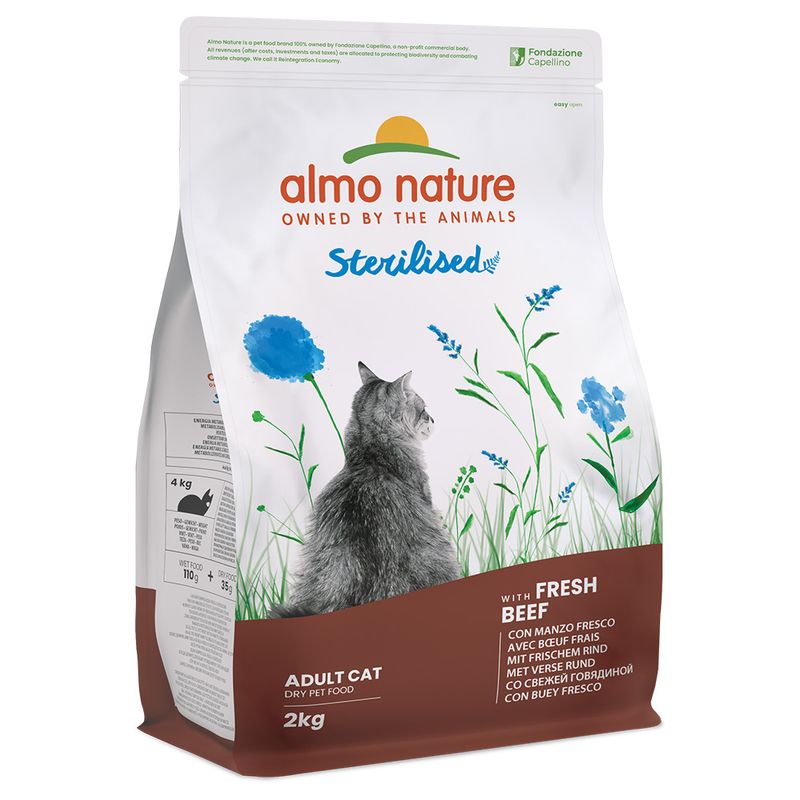 Bitiba Set prova 2 x 2 kg Almo Nature Holistic Sterilised per gatto Affare Del Giorno