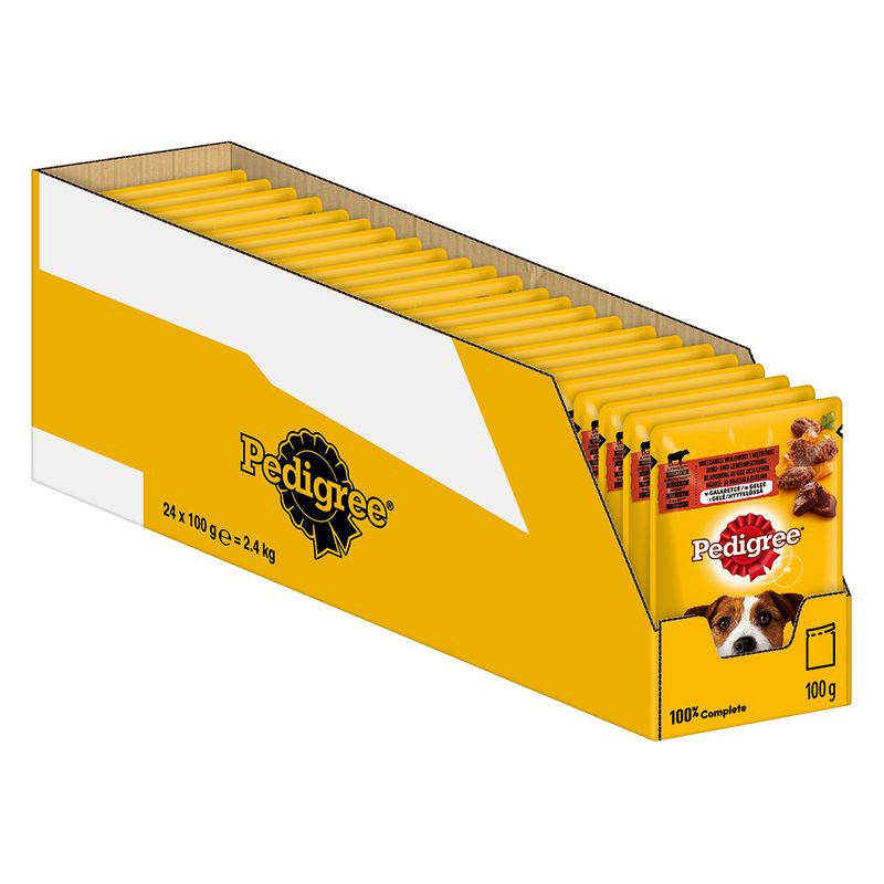 Bitiba Multipack Pedigree in Gelatina umido cane Sconto