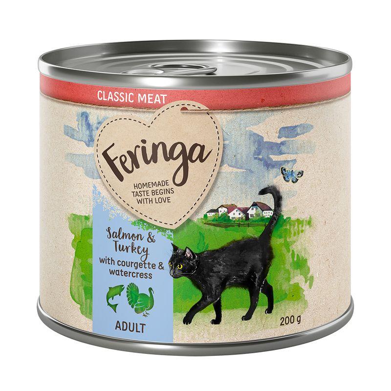 Bitiba Feringa Classic Meat 6 x 200 g Pacco misto umido per gatto Offerta