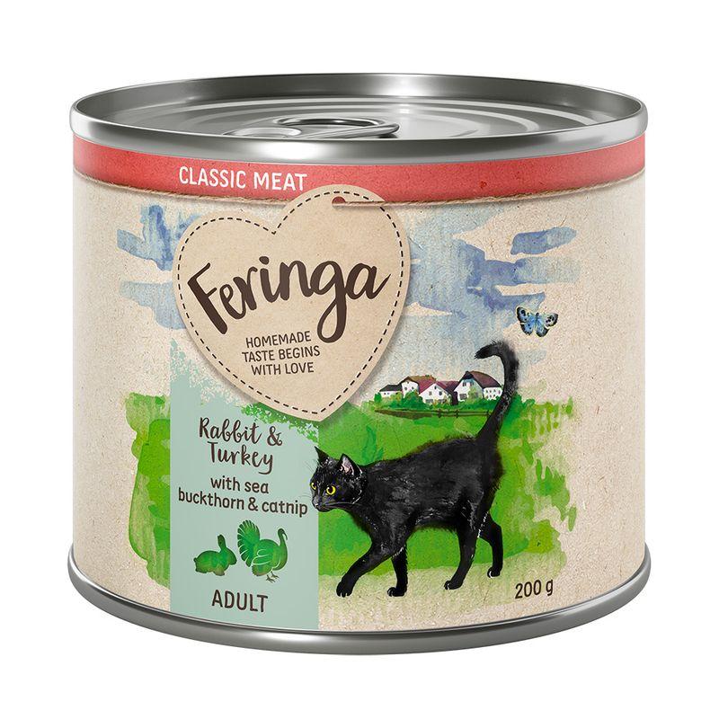 Bitiba Feringa Classic Meat 6 x 200 g Pacco misto umido per gatto Offerta
