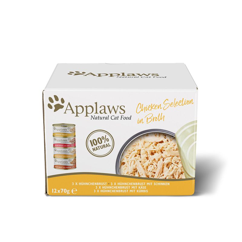 Bitiba Applaws Multipack 12 x 70 g Alimento umido per gatti Economico