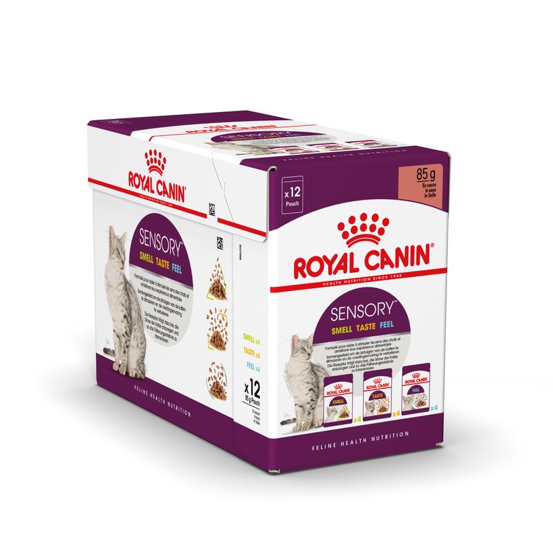 Bitiba Royal Canin Sensory in Salsa Pacco misto umido per gatti Outlet