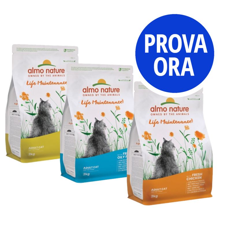Bitiba Set prova 3 x 2 kg Almo Nature Holistic Adult
