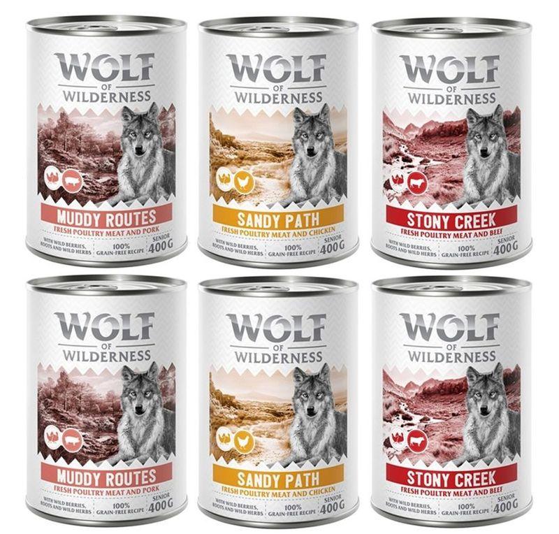 Bitiba Provalo Wolf of Wilderness Senior umido per cane Hotsell