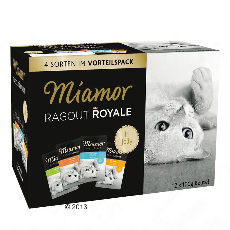 Bitiba Provalo Set misto Miamor Ragù Royal in Gelatina 12 x 100 g Vendite Flash