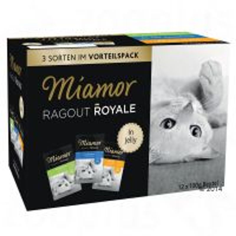 Bitiba Provalo Set misto Miamor Ragù Royal in Gelatina 12 x 100 g Vendite Flash